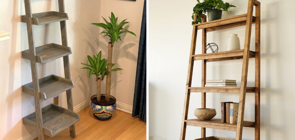 How to Build a Ladder Shelf