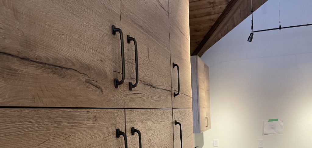 How to Darken Oak Cabinets