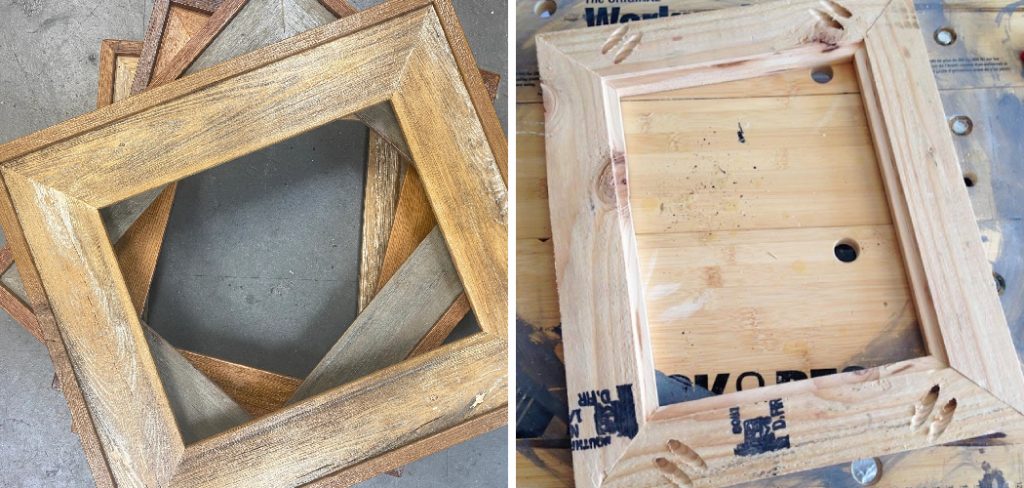 How to Make a Wooden Photo Frame