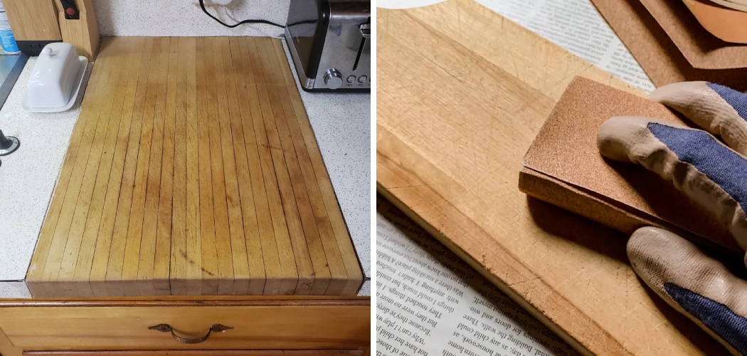 How to Refinish a Wooden Chopping Board