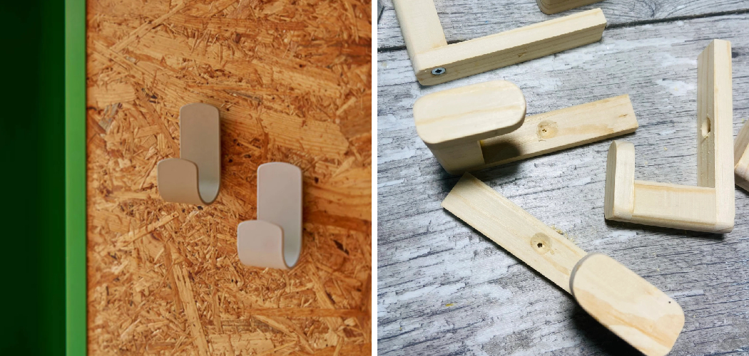 How to Sand Wooden Wall Hooks