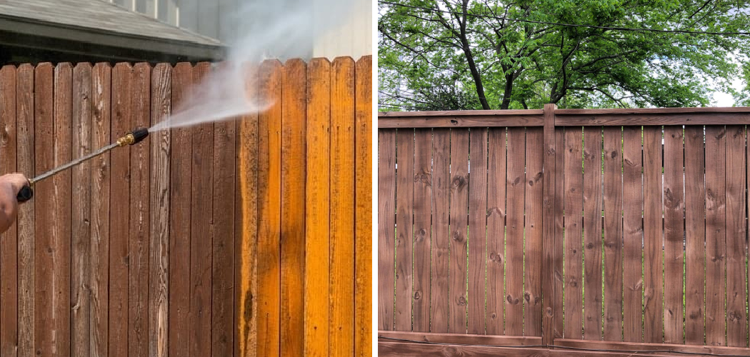 How to Stain a Wood Fence