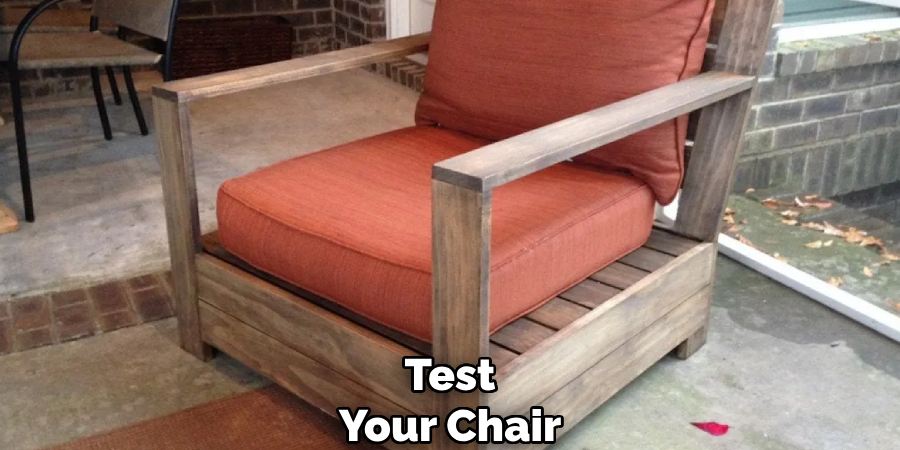 Test
Your Chair