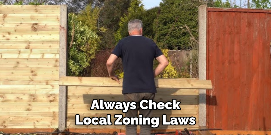 Always Check Local Zoning Laws
