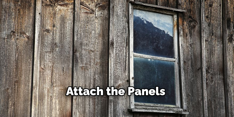 Attach the Panels