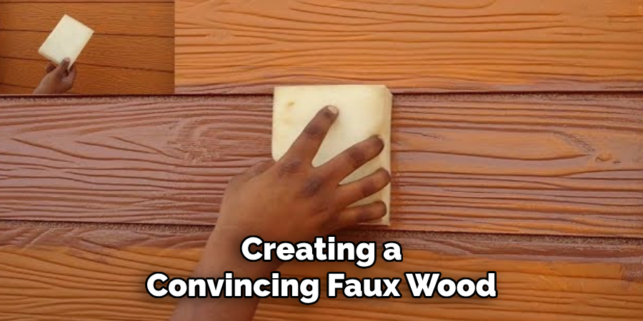 Creating a Convincing Faux Wood