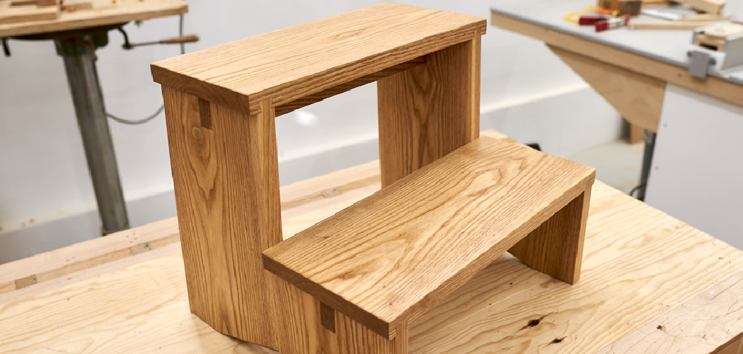 How to Build a Wooden Step Stool