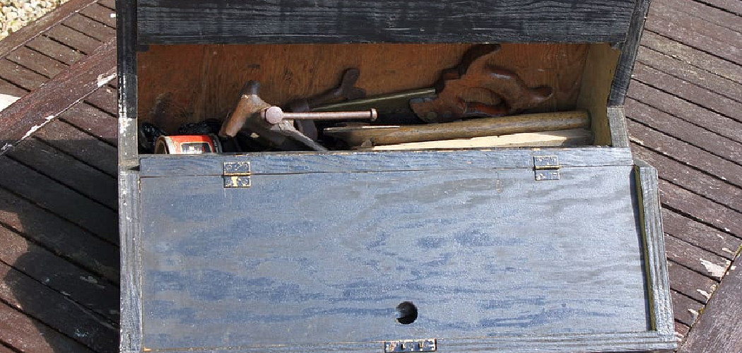 How to Build a Wooden Toolbox