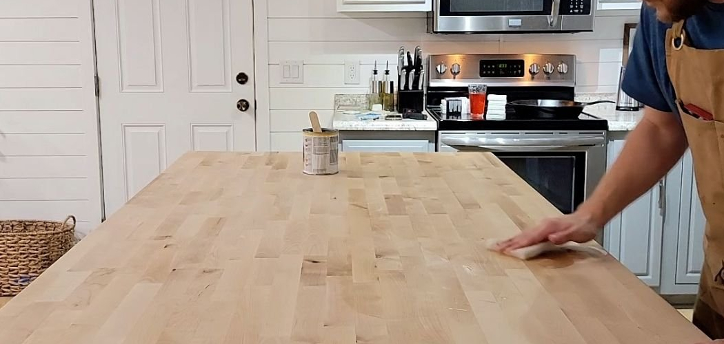 How to Finish Wood Countertops