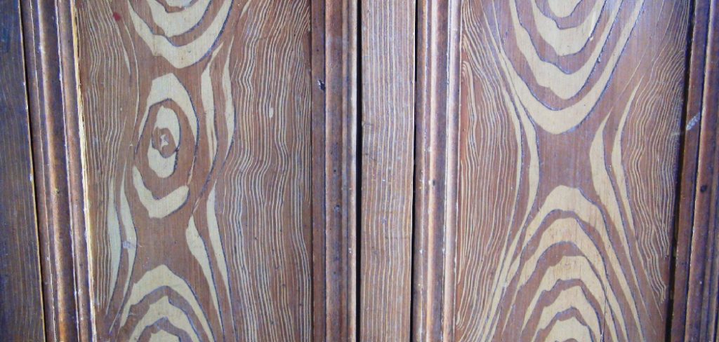 How to Paint Faux Wood Grain