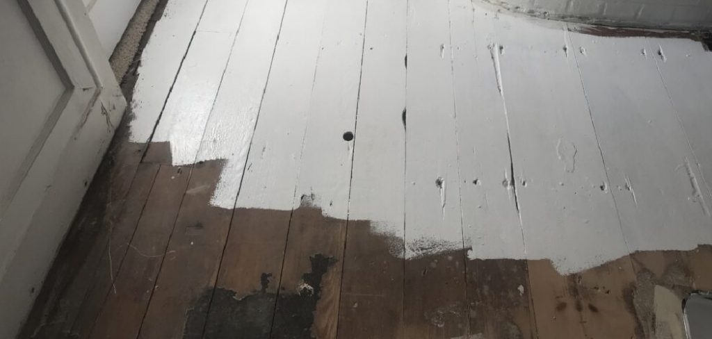 How to Paint Wood Floors White