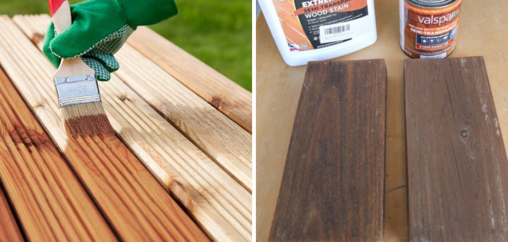 How to Stain Exterior Wood