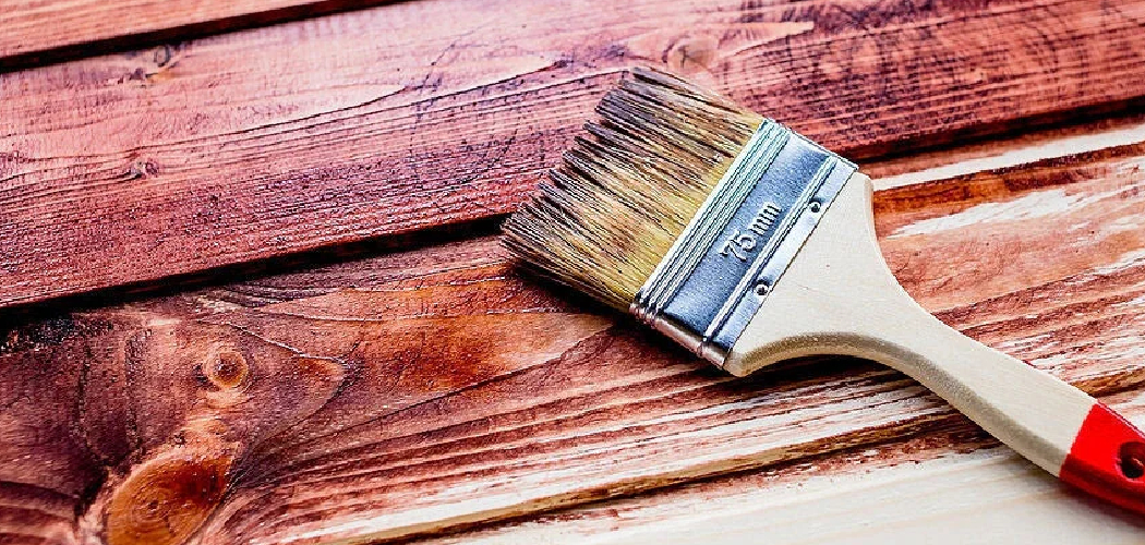 How to Stain Natural Wood