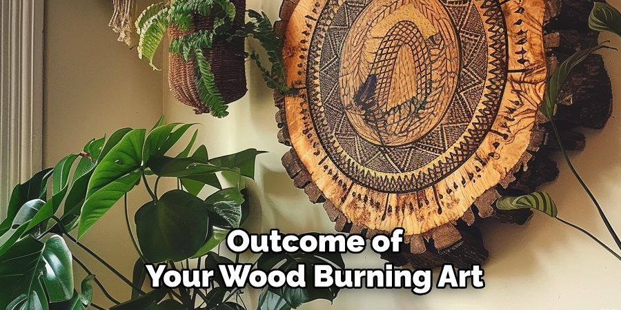 Outcome of Your Wood Burning Art