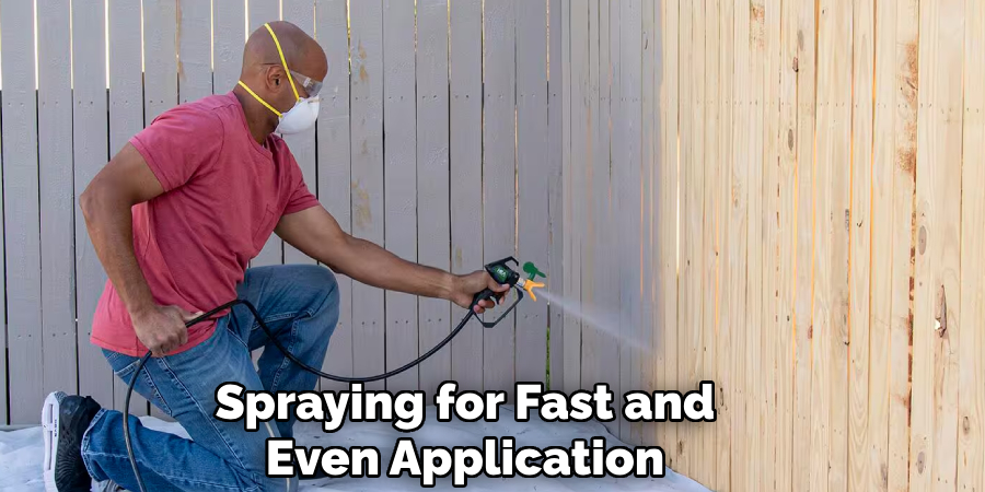 Spraying for Fast and
Even Application