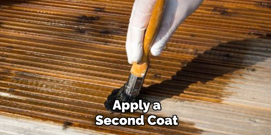 Apply a Second Coat