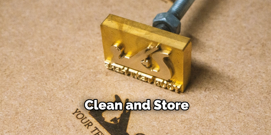 Clean and Store