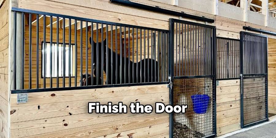 Finish the Door