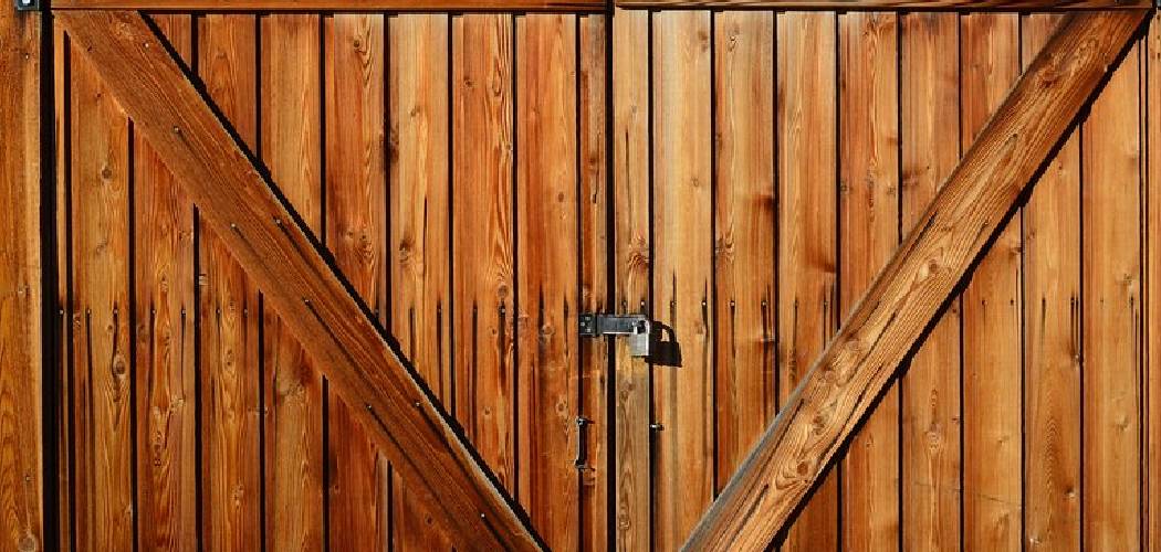How to Build Horse Stall Doors