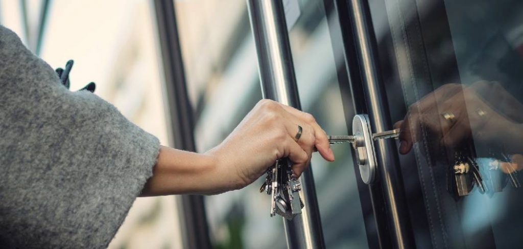 How to Lock a Crash Bar Door
