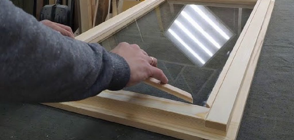 How to Make a Window Frame for Glass