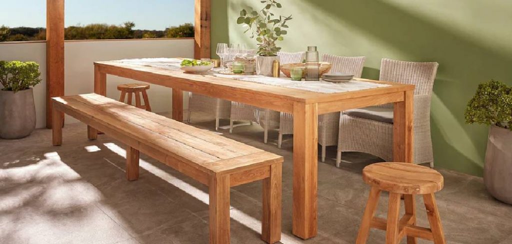 How to Restore Teak Outdoor Furniture