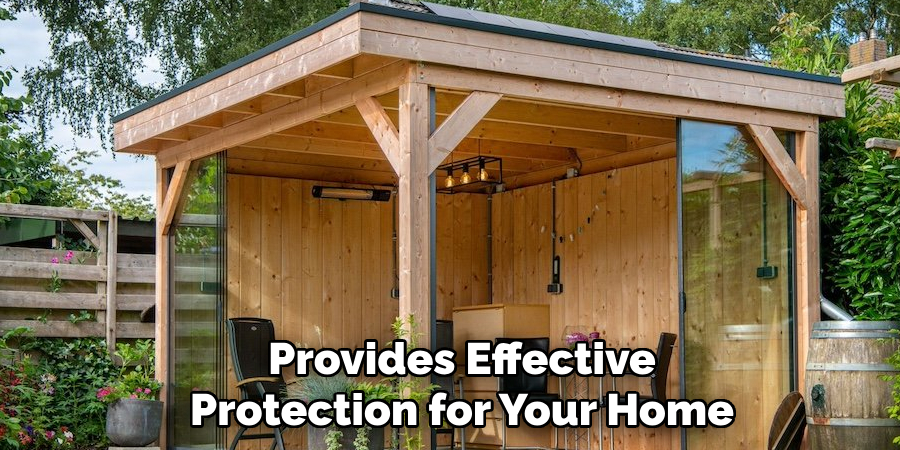 Provides Effective
Protection for Your Home
