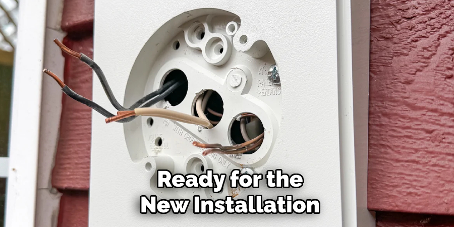 Ready for the
New Installation