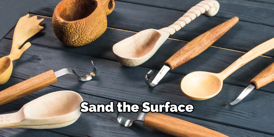 Sand the Surface
