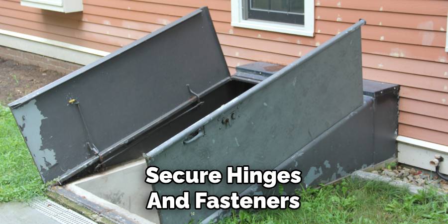 Secure Hinges and Fasteners