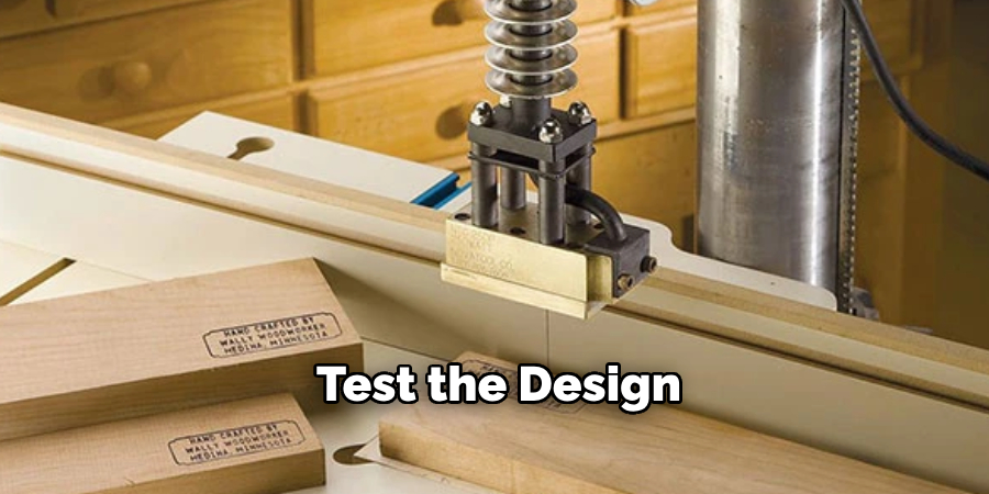 Test the Design