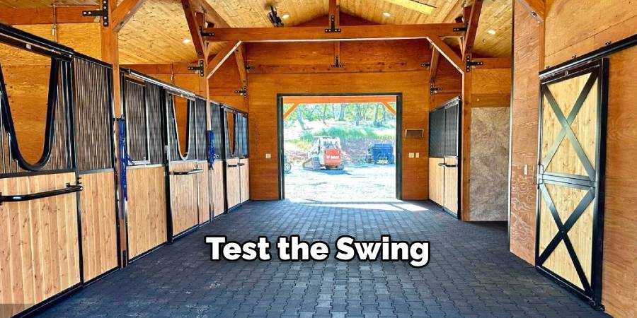 Test the Swing
