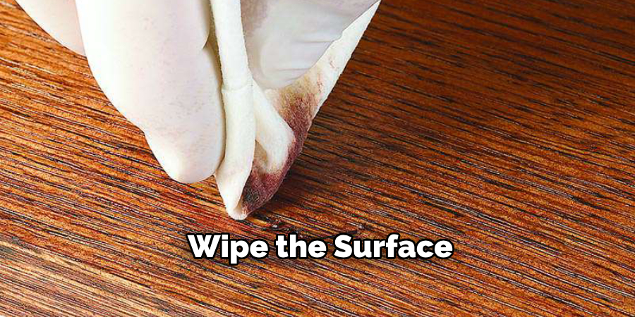 Wipe the Surface