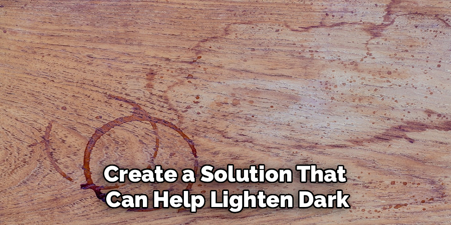 Create a Solution That
Can Help Lighten Dark