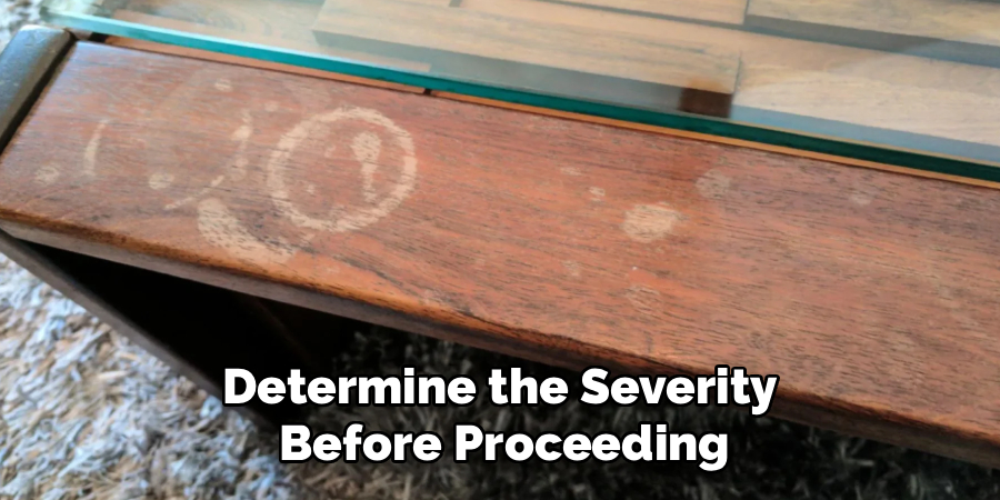 Determine the Severity Before Proceeding