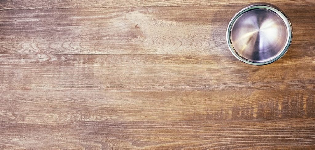 How to Remove a Cup Ring From Wood