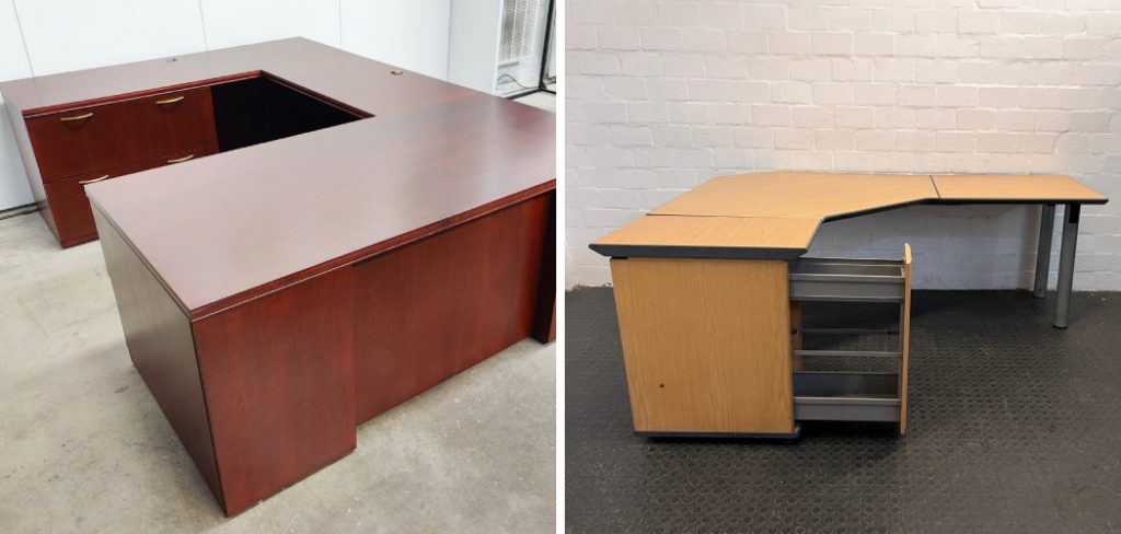 How to Repair a Credenza Shaped Desk