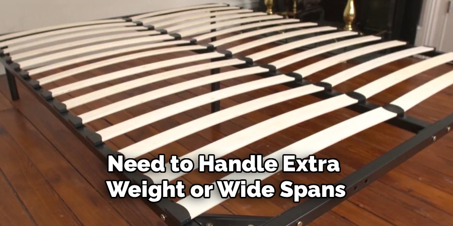Need to Handle Extra 
Weight or Wide Spans